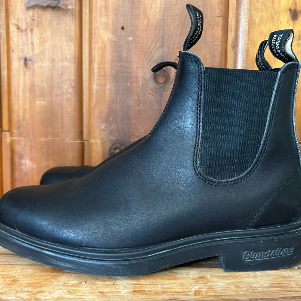 Blundstone Men's Black Leather Chelsea Boots
